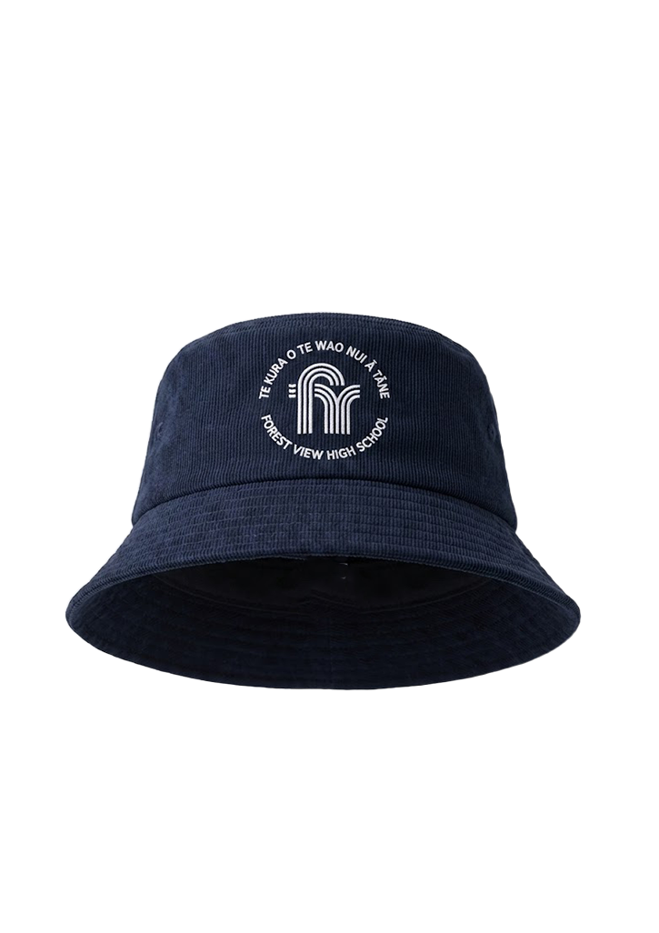 Forest View HS Bucket Hat Navy 1SZ