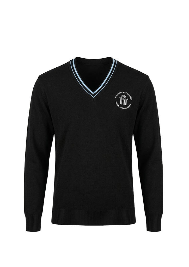 Forest View HS Jersey Black/Sky